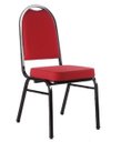 Ver imagem 1 de Cadeira Empilhável para Auditórios Linha Hotel Cor:Vermelho