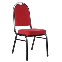 Cadeira Empilhável para Auditórios Linha Hotel Cor:Vermelho - 1 Cadeira Empilhável para Auditórios Linha Hotel Cor:Vermelho - 1
