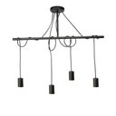 Ver imagem 3 de Lustre Pendente Taschibra Tears Linear Preto E27 Bivolt