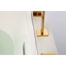 Torneira Misturador Duplo Comando Quadrada Dourado Gold Luxo para Banheiro Lavabo Inovartte In31 - 6