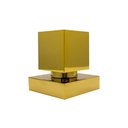 Ver imagem 5 de Acabamento Registro Quadrado Dourado Brilhante Padrão Deca