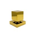 Ver imagem 6 de Acabamento Registro Quadrado Dourado Brilhante Padrão Deca
