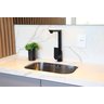 Torneira Monocomando Preto Fosco Slim Cozinha Ilha Área Gourmet Área Festa Inovartte In43 - 4