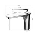Ver mais imagens de Torneira Monocomando Bica Baixa Cromada Luxo Banheiro Lavabo Inovartte In34