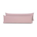 Ver imagem 1 de Fronhas para Travesseiro de Corpo Slim 1,50m X 50cm 2 Unidades - Rose