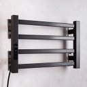 Ver imagem 7 de Toalheiro Elétrico Térmico Aquecido 30x 45 Preto 110v