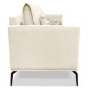 Ver imagem 5 de Kit 2 Poltronas Para Sala De Estar Sirius Linho Metálicos Na