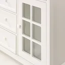 Ver mais imagens de Cômoda Infantil Encanto 5 Gavetas com Porta de Vidro