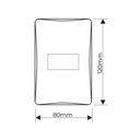 Ver imagem 2 de Interruptor Simples Fame Habitat Black com Placa 4x2 Preto
