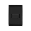 Ver imagem 1 de Interruptor Simples Fame Habitat Black com Placa 4x2 Preto