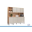 Ver imagem 2 de Cozinha Compacta Austin 7 Portas 2 Gavetas Jequitiba Linea