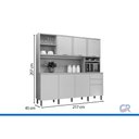 Ver imagem 6 de Cozinha Compacta Austin 7 Portas 2 Gavetas Jequitiba Linea