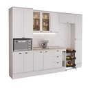 Ver imagem 1 de Armário de Cozinha Completa com Balcão Milla Stellar Carraro Branco
