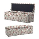 Ver imagem 1 de Puff Baú Casal 138cm Cor Floral 25