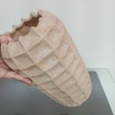 Ver imagem 5 de Vaso Decorativo Enfeite Casa Home&Co Cerâmica 30x16x16cm Bege