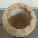 Ver imagem 2 de Vaso Decorativo Enfeite Casa Home&Co Cerâmica 30x16x16cm Bege