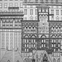 Ver imagem 3 de Papel de Parede Cidade Preto e Branco Vinilico Lavável+ Cola Inclusa