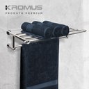 Ver imagem 4 de Toalheiro Rack 45 Cm Inox - Kromus Rd0110-45