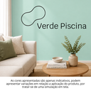 Ver imagem 3 de Tinta Acrílica Econômica Fosca Cor Verde Piscina 3,6L Durín Baixo Odor Antimofo