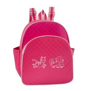 Mochila Maternidade Dijon Safari Rosa Pink