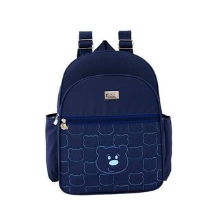 Mochila Maternidade Prada Urso Marinho