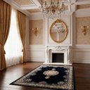 Ver imagem 2 de Tapete Persa Iraniano Azul Escuro Ideal para Sala Quarto e Hall de Entrada 2,00x3,00cm