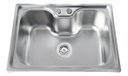 Ver imagem 2 de Kit Cuba Cozinha Gourmet Aço Inox Acessorios 50x40 e Torneira Extensível Brinovar