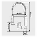 Ver mais imagens de Kit Cuba Cozinha Gourmet Aço Inox Acessorios 50x40 e Torneira Extensível Brinovar