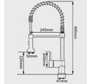 Ver mais imagens de Kit Cuba Cozinha Gourmet Aço Inox Acessorios 50x40 e Torneira Extensível Brinovar