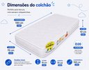 Ver imagem 4 de Colchao para Mini Cama Infantil 150x70x10 cm D20 Celiflex