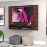 Painel para Tvs até 49 Polegadas 1,20m New Slim Zanzini Jacarandá - 1