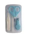 Ver imagem 1 de Kit Manicure Higiene do Bebê com Estojo Transparente Color Baby Azul