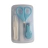 Kit Manicure Higiene do Bebê com Estojo Transparente Color Baby Azul - 3