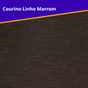 Ver imagem 3 de Bicama Box com Baú Solteiro Courino Linho Marrom 88x188 com Colchão Auxiliar Ecoflex