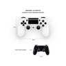 Luminária Abajur decorativo Branco 3D Controle PS4 Gamer - 9