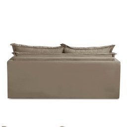 Sofá sem Caixa Retrátil e Reclinável 1,65m com Molas Maísa Suede Adonai Estofados - 9