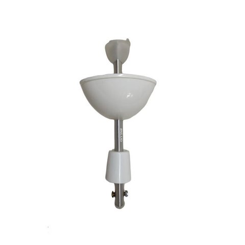 Kit de Instalação Fácil P/ Ventilador de Teto - Haste C/ 50cm. e Acessórios de Acabamento Branco