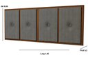 Ver imagem 4 de Cabeceira Queen 1,60cm Estofado com Madeira