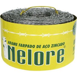 Arame Farpado Morlan Nelore, 1,60mm, 100 metros - 1