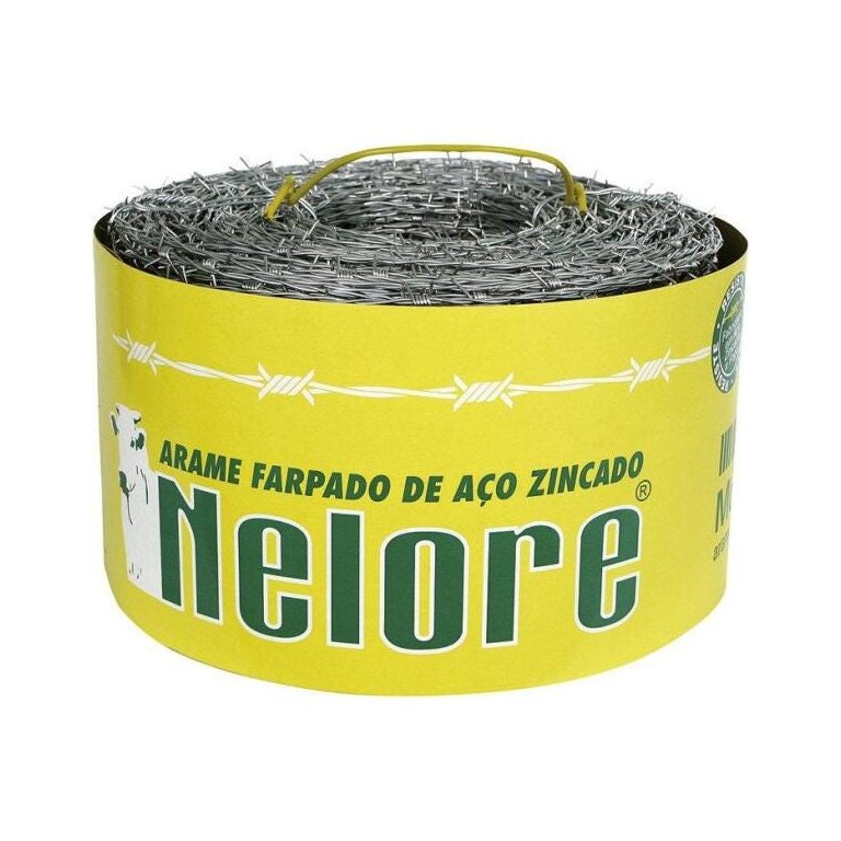 Arame Farpado Morlan Nelore, 1,60mm, 100 metros
