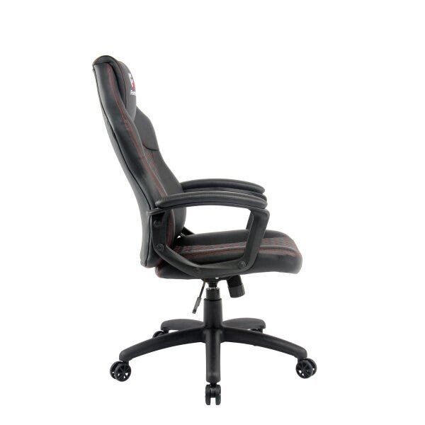 Cadeira Gamer Holt Preta/Vermelha Fortrek - 4