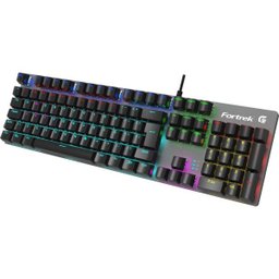 Teclado Gamer Mecânico RBW Black Hawk Dark Grey FORTREK - 2 Teclado Gamer Mecânico RBW Black Hawk Dark Grey FORTREK - 2