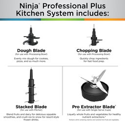 Ninja Bn801 Sistema de Cozinha Profissional Plus, 1400w, Cinza - 8