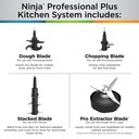 Ver mais imagens de Ninja Bn801 Sistema de Cozinha Profissional Plus, 1400w, Cinza