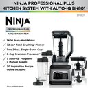 Ver imagem 3 de Ninja Bn801 Sistema de Cozinha Profissional Plus, 1400w, Cinza