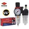 Filtro Regulador De Ar Para Compressor 1/4 Com Manometro - 1
