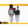 Filtro Regulador De Ar Para Compressor 1/4 Com Manometro - 2
