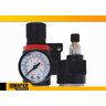 Filtro Regulador De Ar Para Compressor 1/4 Com Manometro - 3