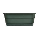 Ver imagem 1 de 03 Vasos Floreiras Jardineiras Antidengue Colibri 40cm Cor Verde Escuro