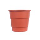 Ver imagem 1 de 02 Vasos Gradiente Antidengue Colibri 24cm Cor Terra Cota